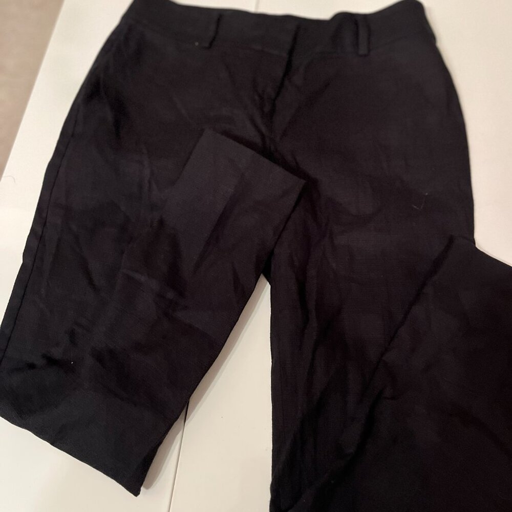 Ann Taylor Black Pants Double Clasp Size‎ 4 💗